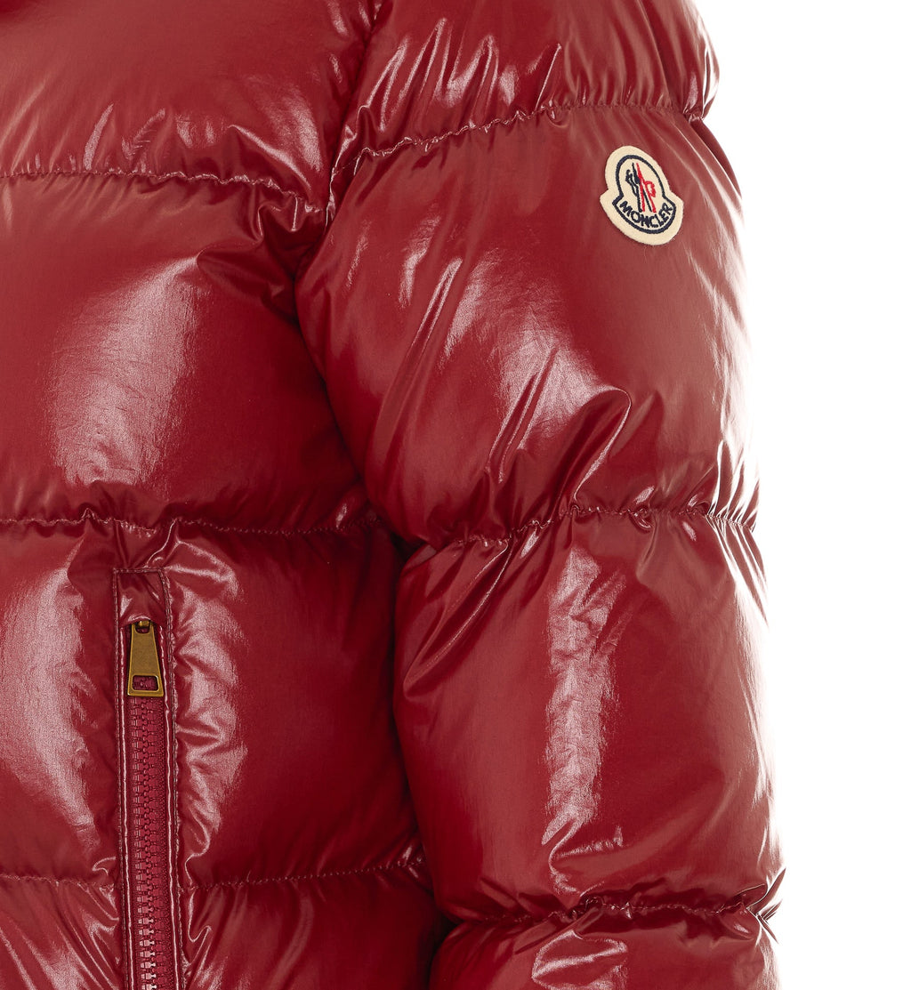 Moncler Women's Niveole Down Jacket in Red Polyamide - view 2