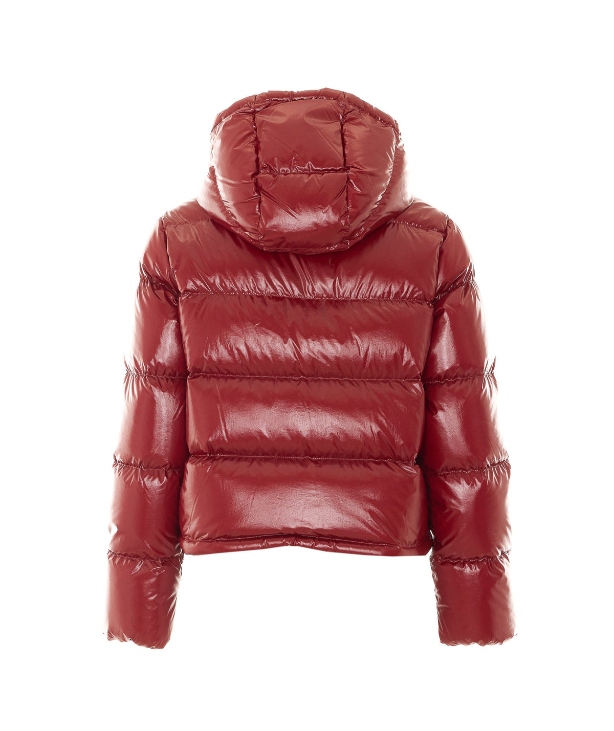 Moncler Women's Niveole Down Jacket in Red Polyamide - view 4
