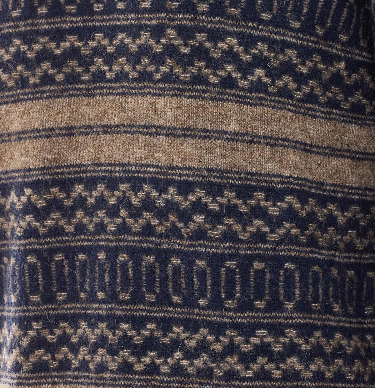 Brunello Cucinelli Men's Nordic Jacquard Sweater in Blue - view 2