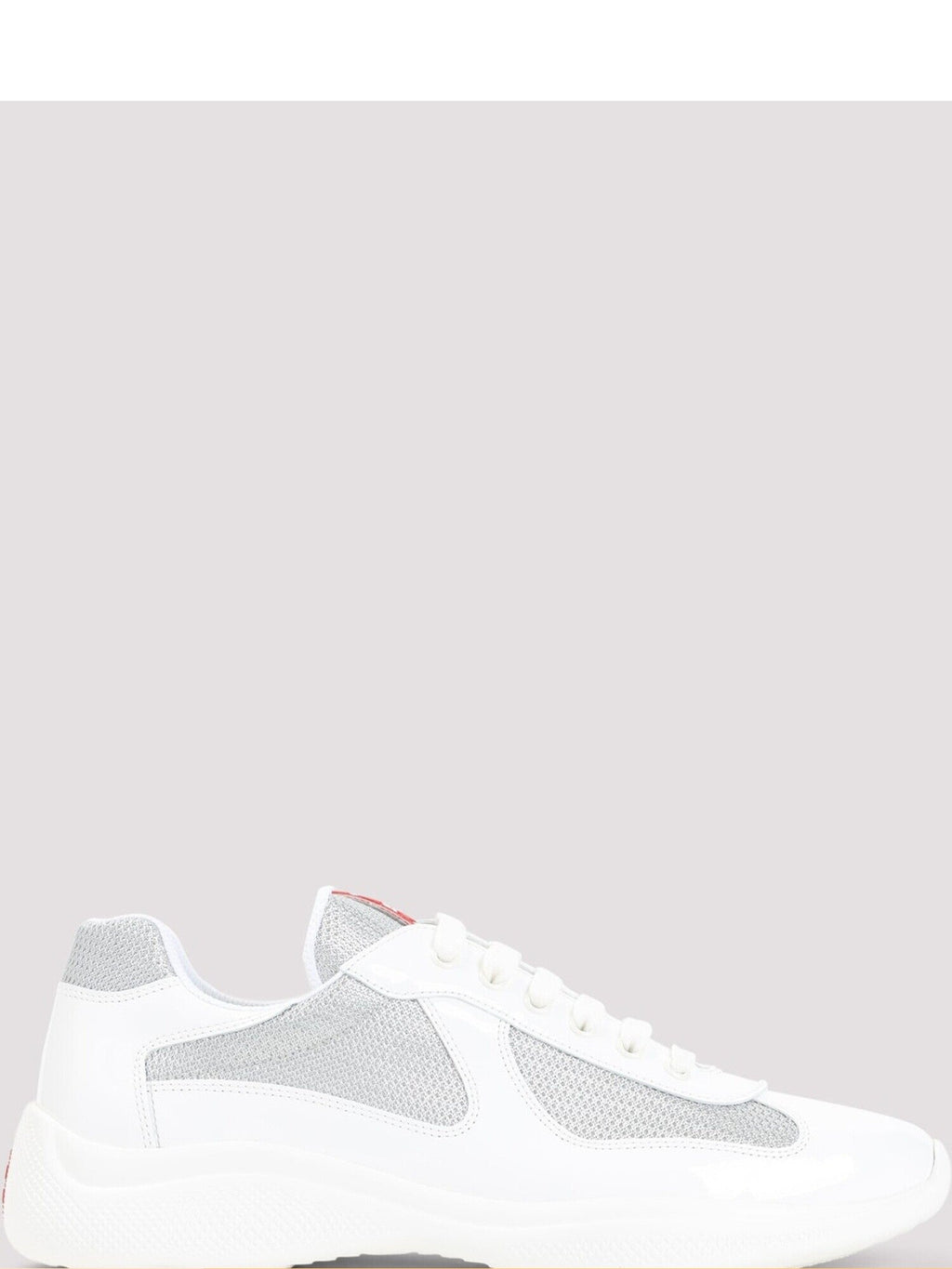 Prada Men's America Cup Sneakers in White