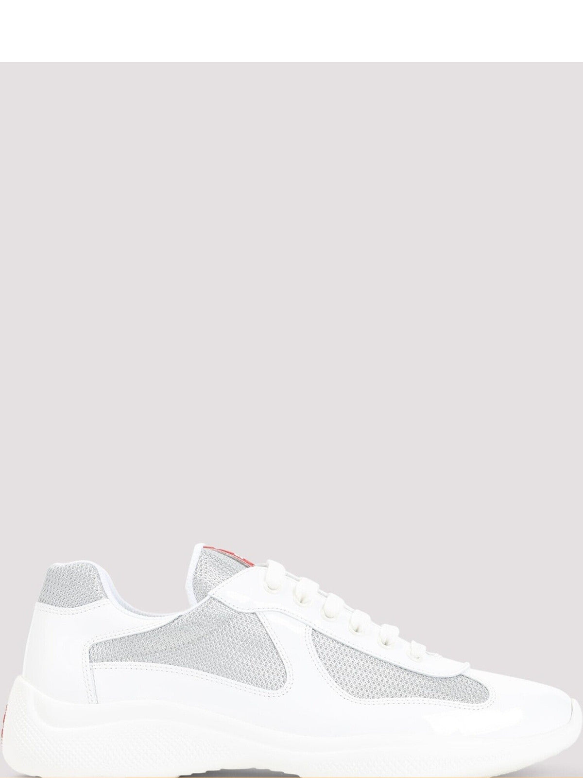 Prada Men's America Cup Sneakers in White