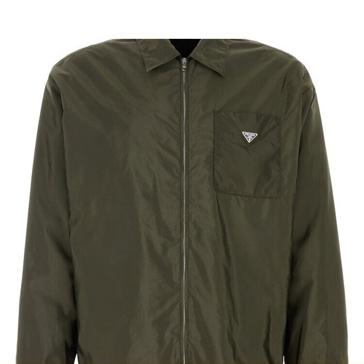 Prada Men's Jacket in Olive