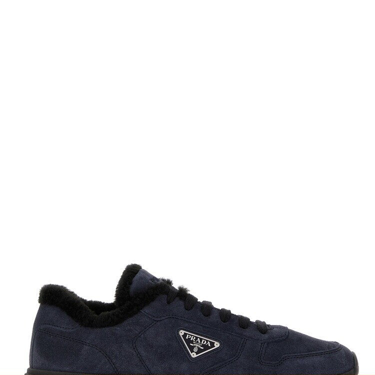Prada Men's Prax 2.0 Sneakers in Blue