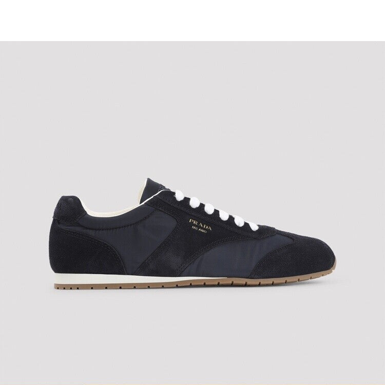 Prada Men's Spark Sneakers in Blue