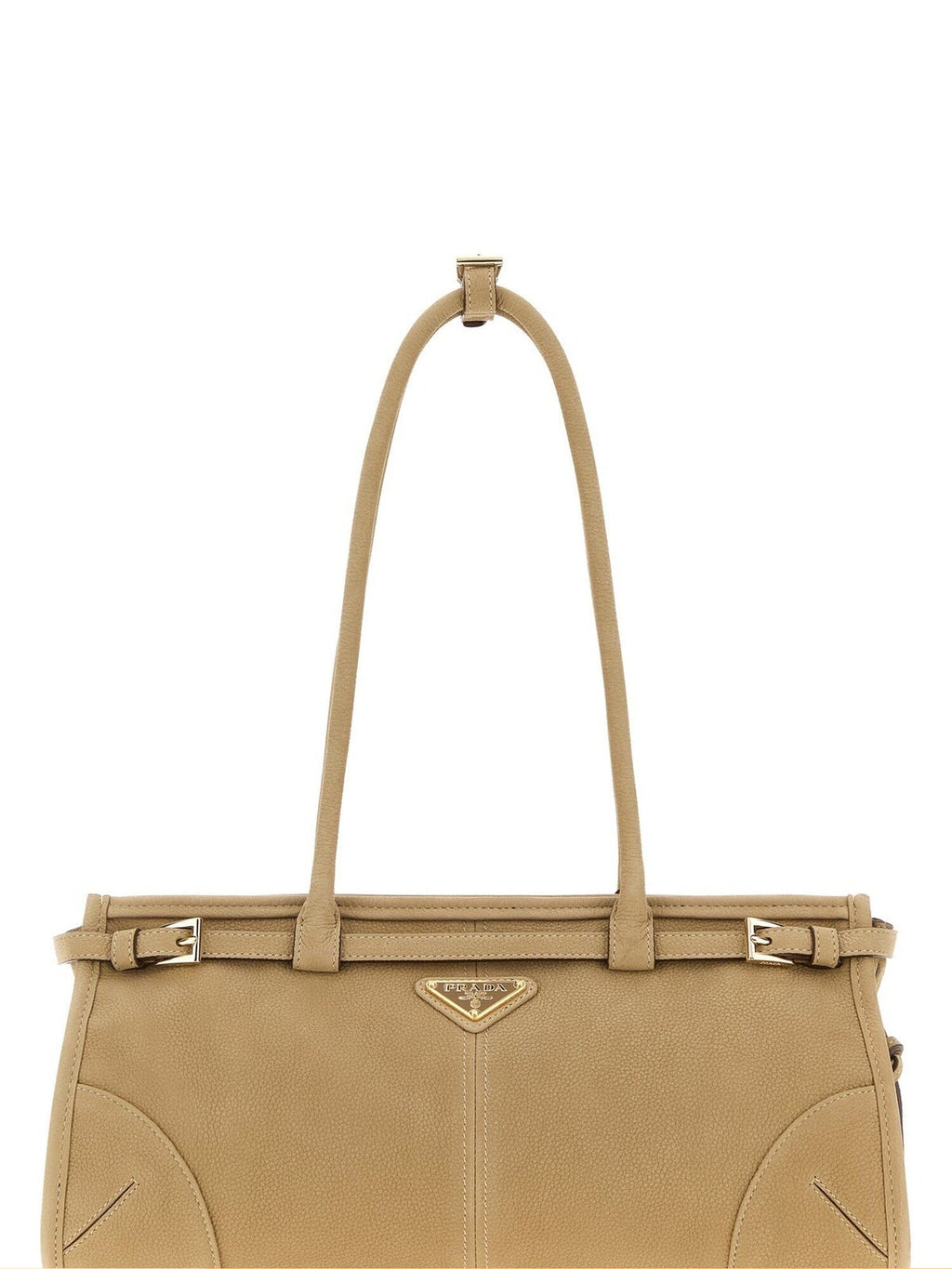 Prada Women's Bonnie Medium Bag in Beige