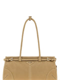 Prada Women's Bonnie Medium Bag in Beige