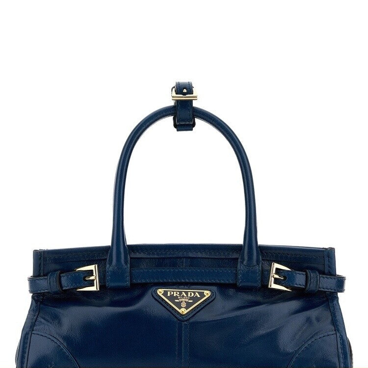Prada Women's Bonnie Mini Handbag in Blue