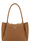 Prada Women's Flou Small Bag in Brown