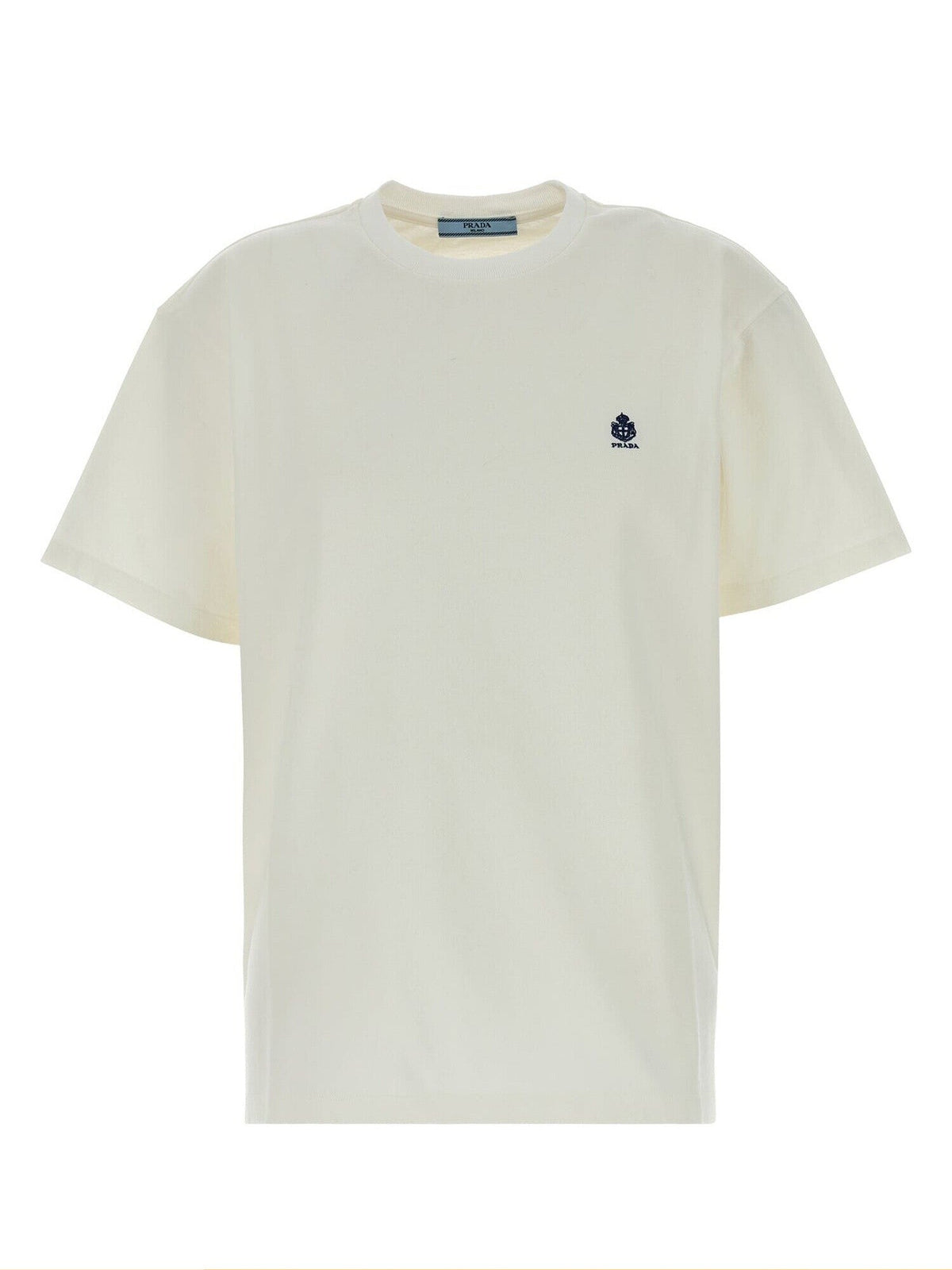 Prada Women's Logo T-Shirt in White