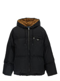 Prada Women's Maxi Down Jacket in Black
