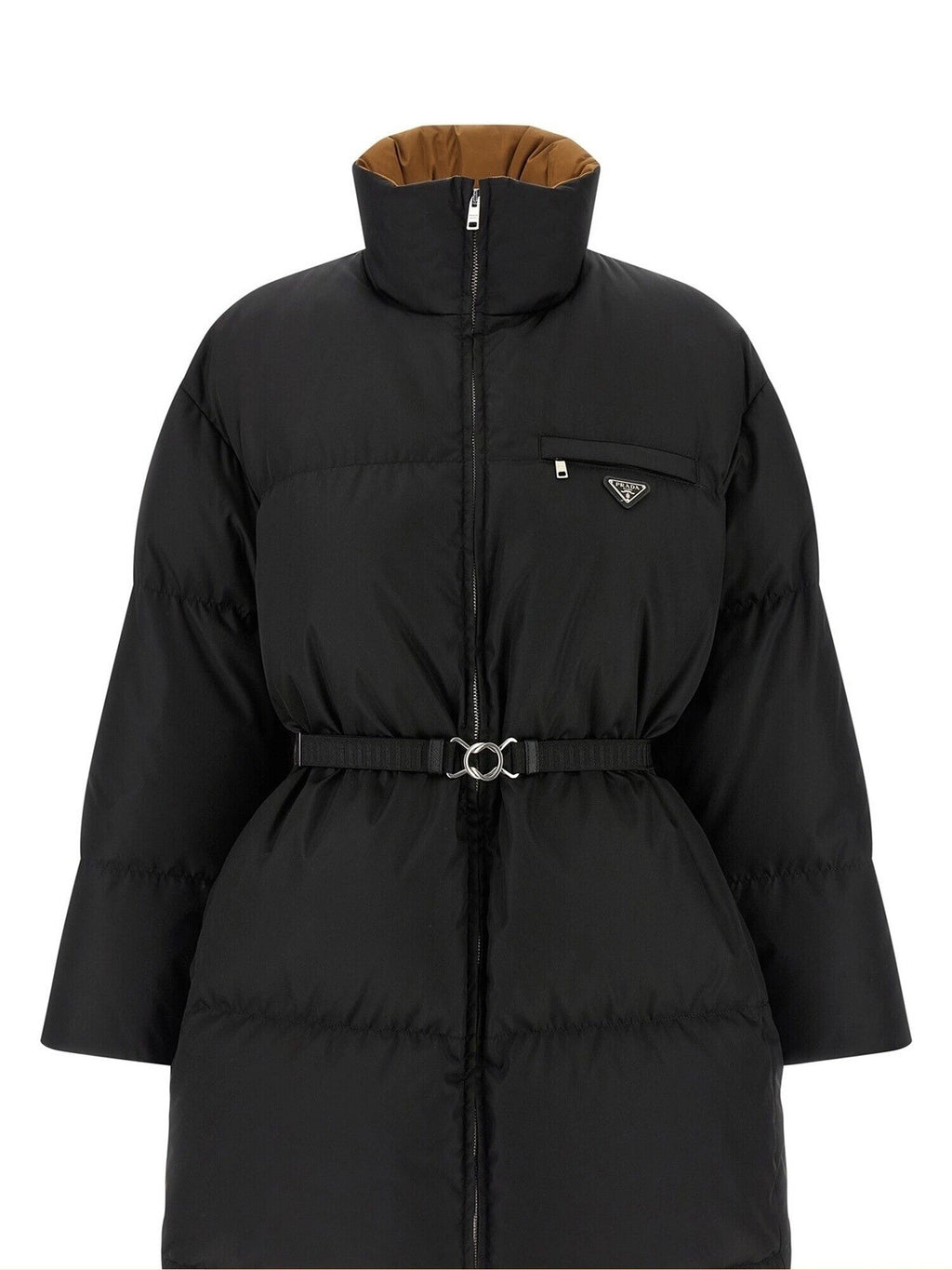 Prada Women's Maxi Down Jacket in Black