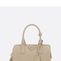 Prada Women's Saffiano Small Handbag in Beige