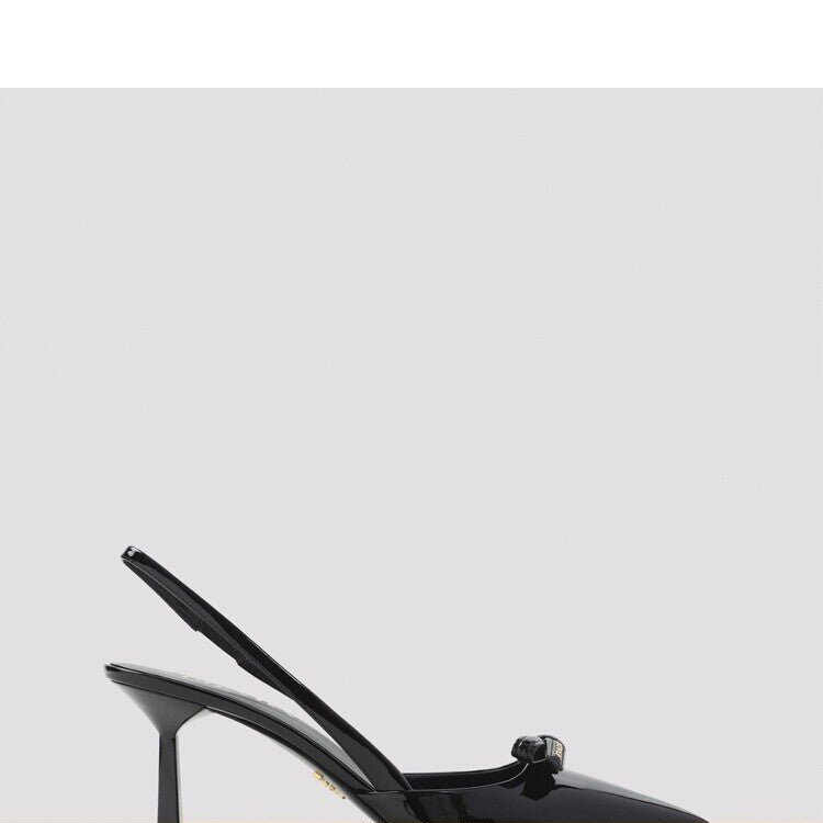 Prada Women's Slingback Heels in Black