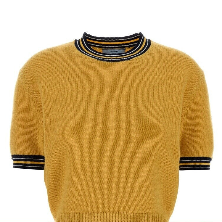Prada Women's Sweater in Yellow