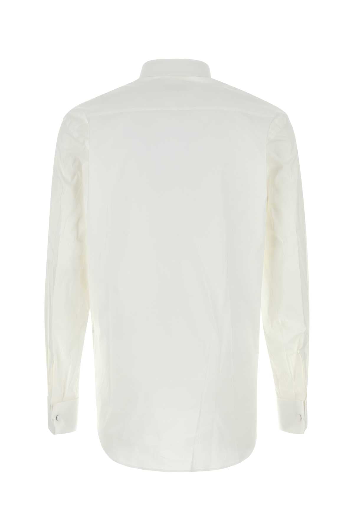 Prada Men's Cotton Shirt in White - view 2