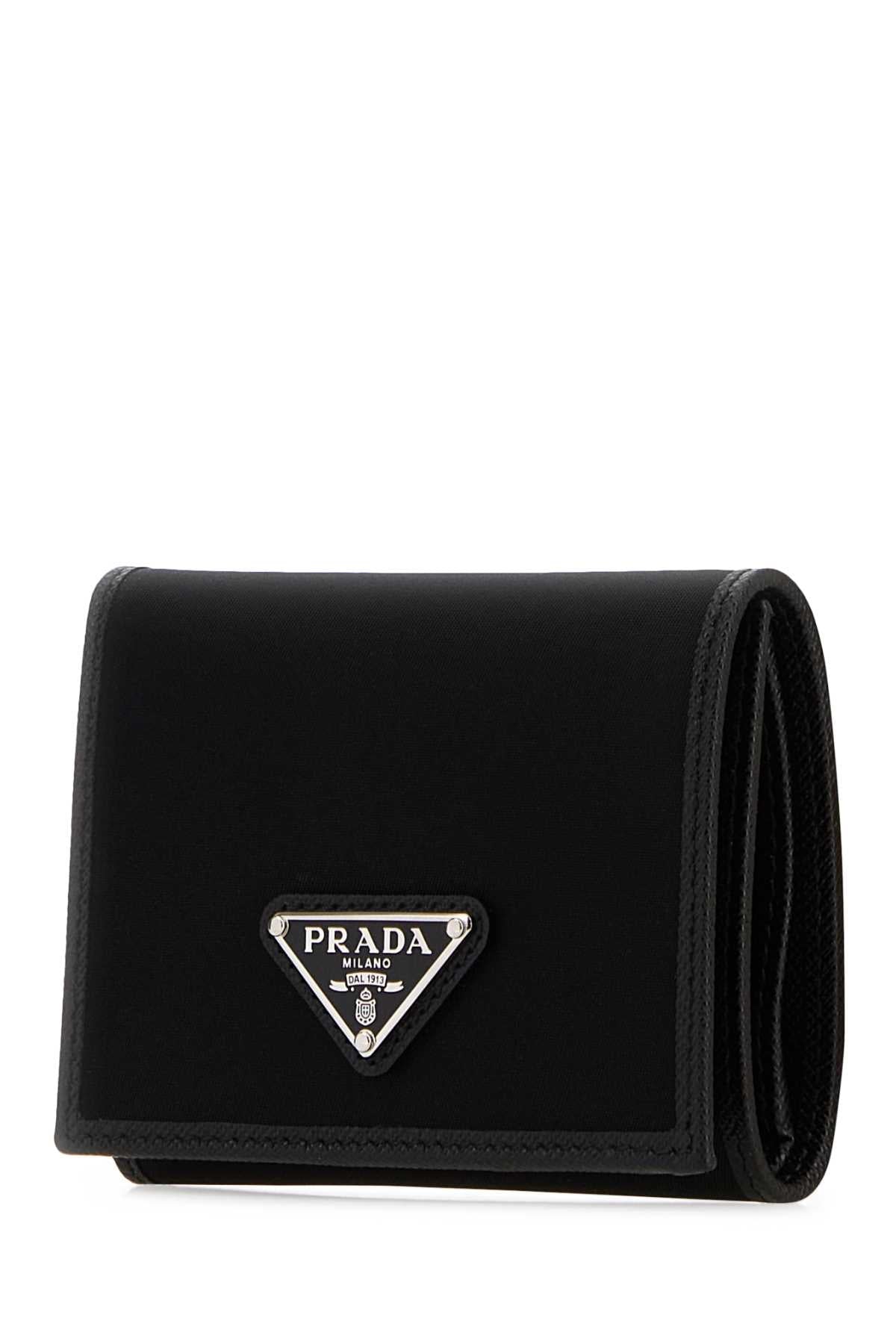 Prada Men's Fabric Wallet in Black - view 2