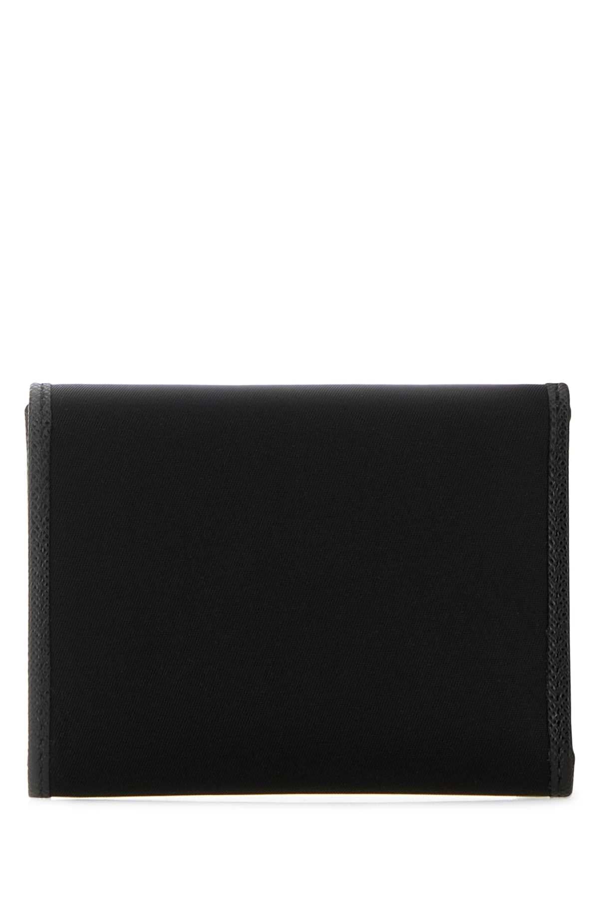 Prada Men's Fabric Wallet in Black - view 3