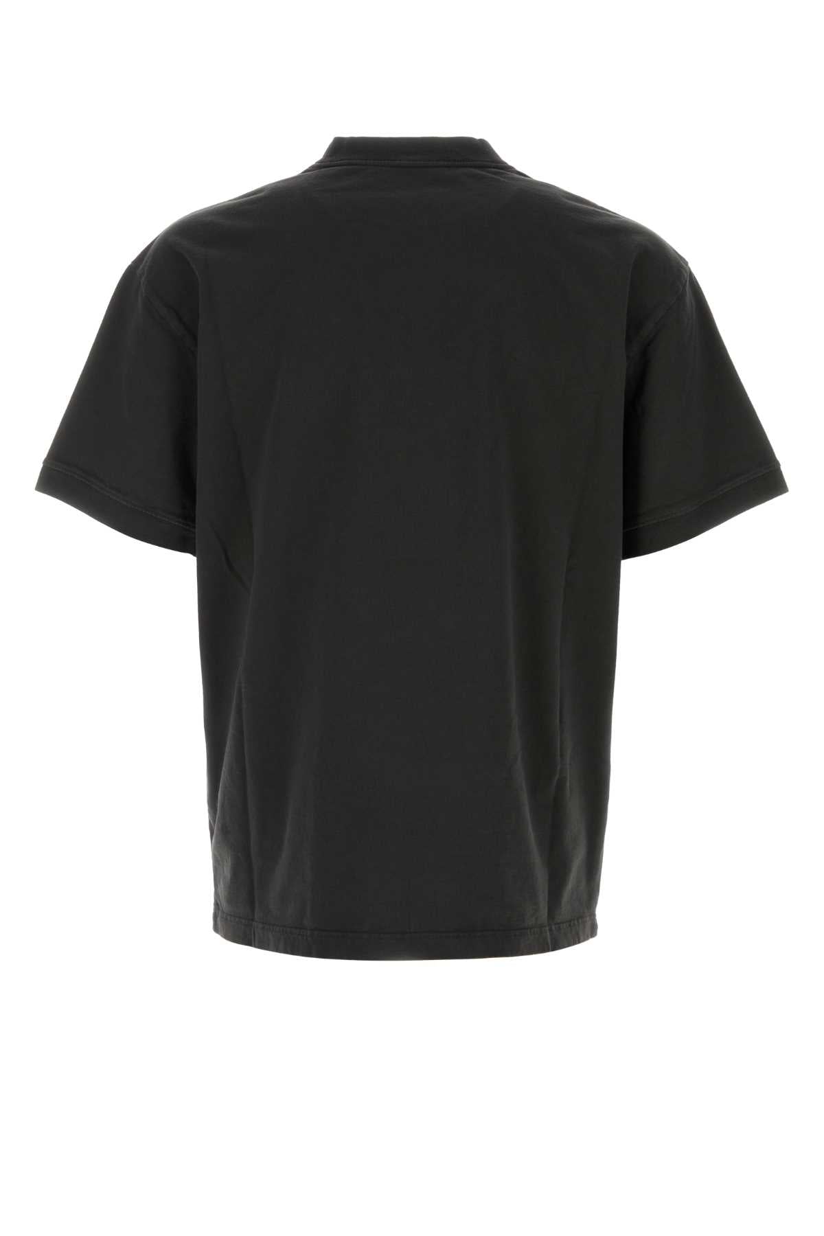 Prada Men's Cotton Short-Sleeve T-Shirt in Black - view 2