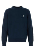 Prada Men's Virgin Wool Sweater in Navy - view 1