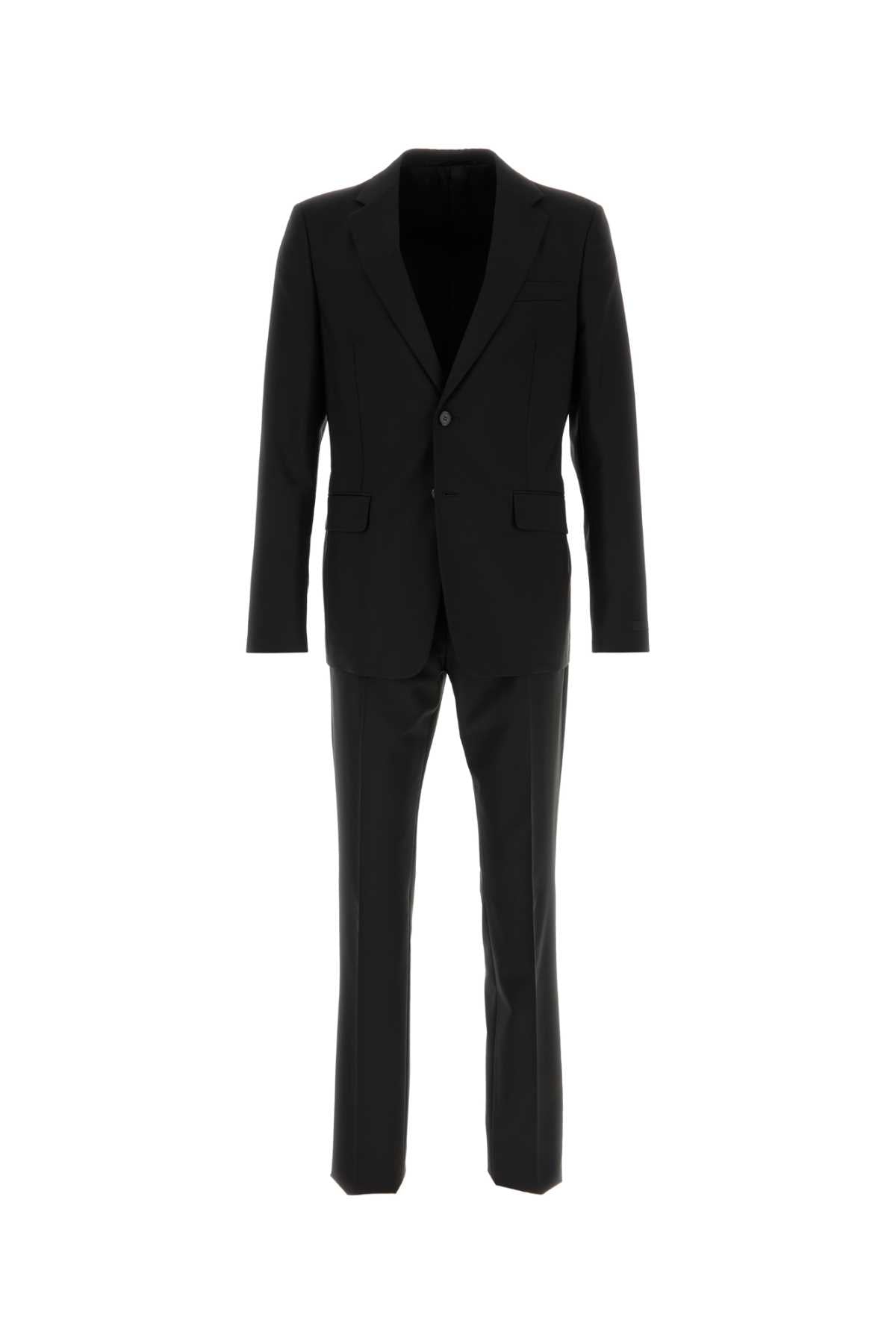 Prada Men's Wool Mohair Suit in Black - view 1