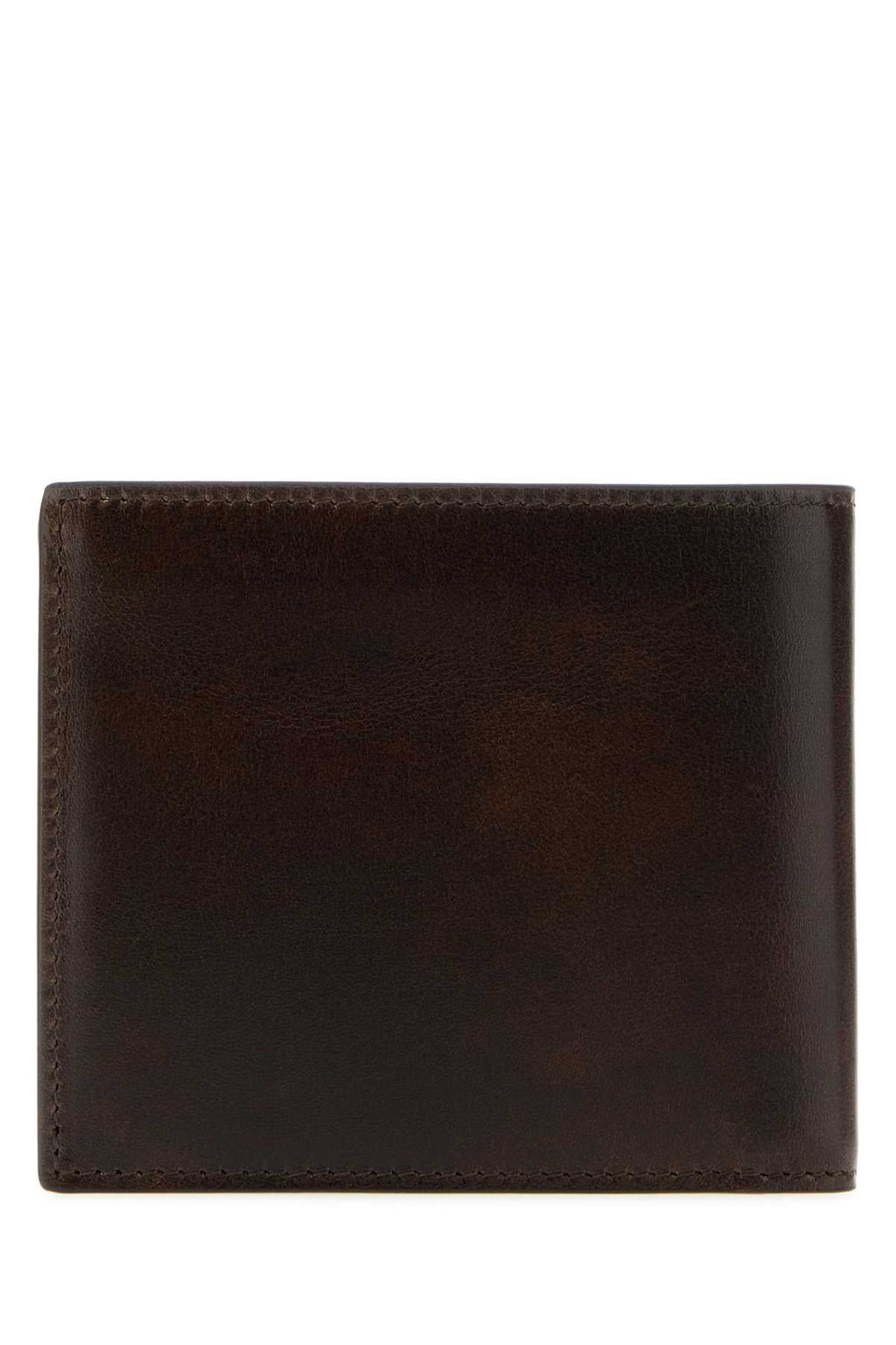 Prada Men's Leather Wallet in Brown - view 3