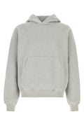 Prada Men's Cotton Hooded Sweatshirt in Grey - view 1