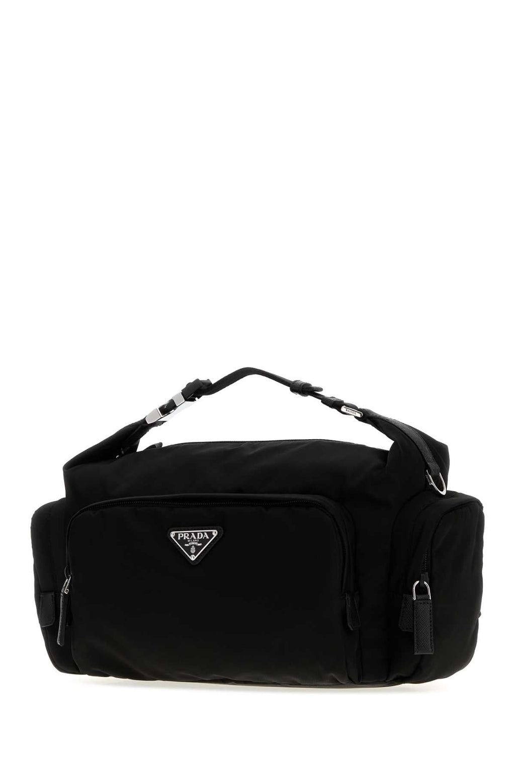Prada Men's Re-Nylon Utility Belt Bag in Black - view 2