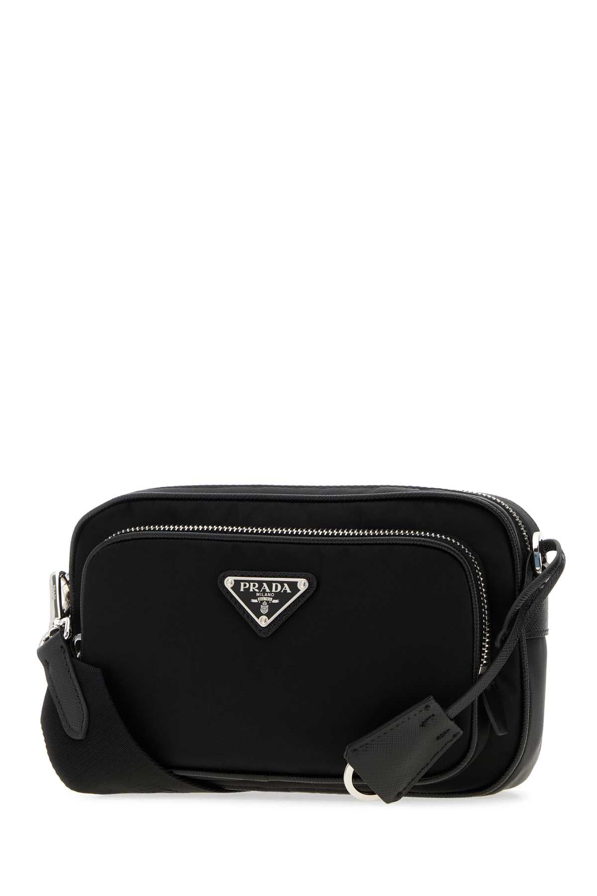 Prada Women's Nylon Shoulder Bag in Black - view 2