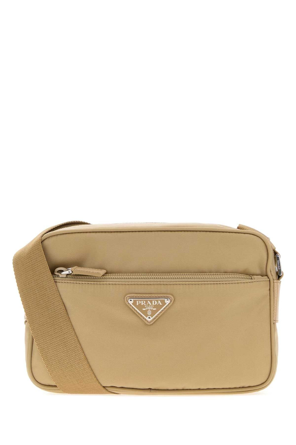 Prada Women's Leather Shoulder Bag in Beige - view 1