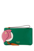 Prada Women's Leather Pouch in Multicolour - view 1