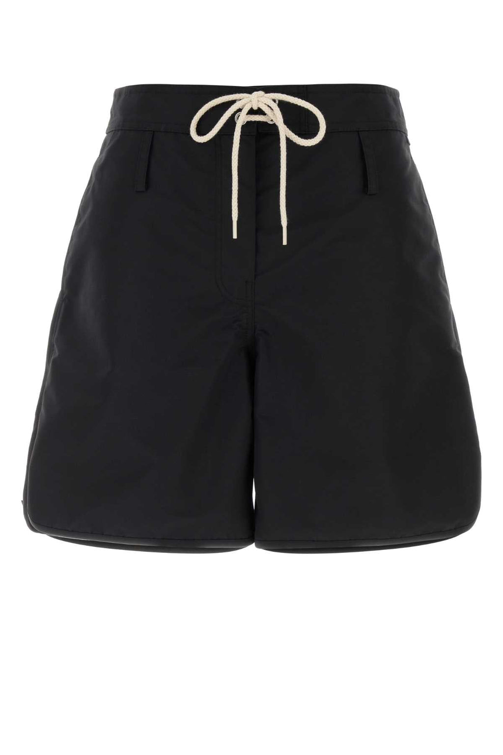 Prada Women's Nylon Shorts in Black - view 1