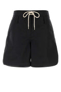 Prada Women's Nylon Shorts in Black - view 1
