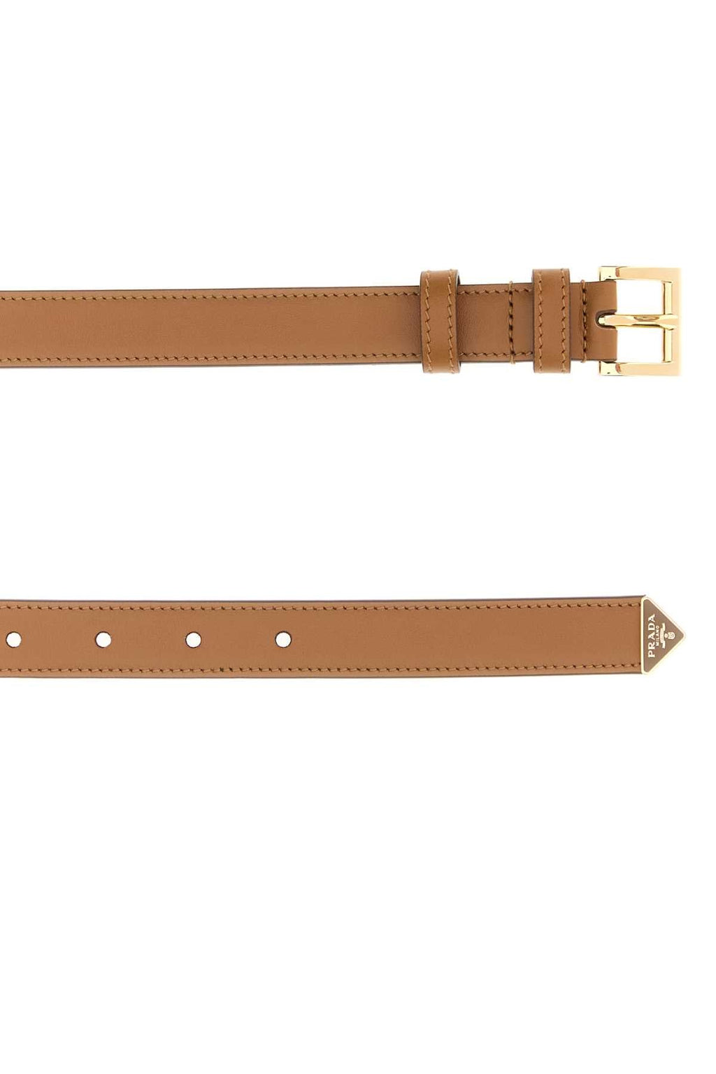 Prada Women's Leather Belt in Caramel - view 2