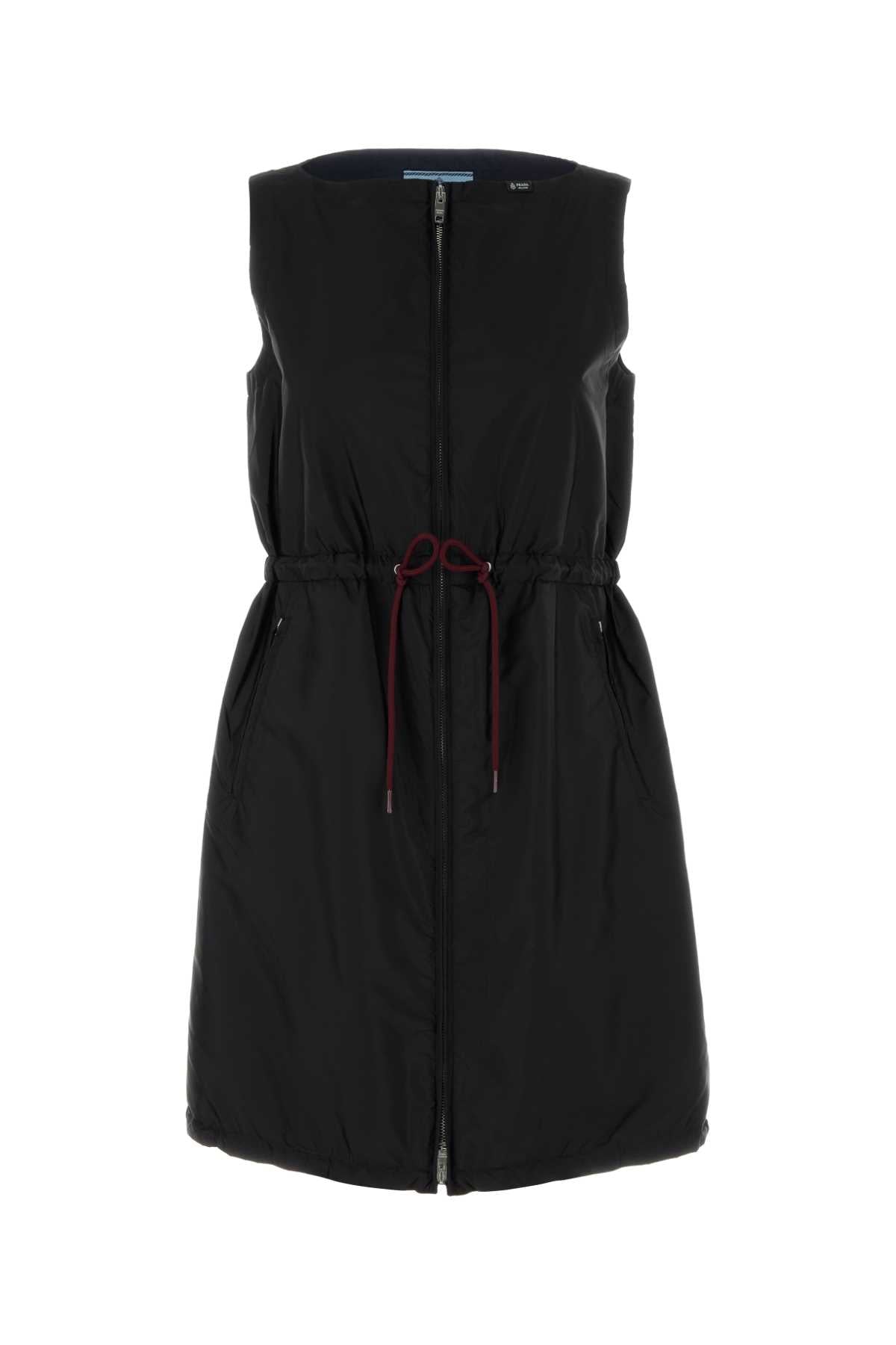 Prada Women's Nylon Dress in Black - view 1