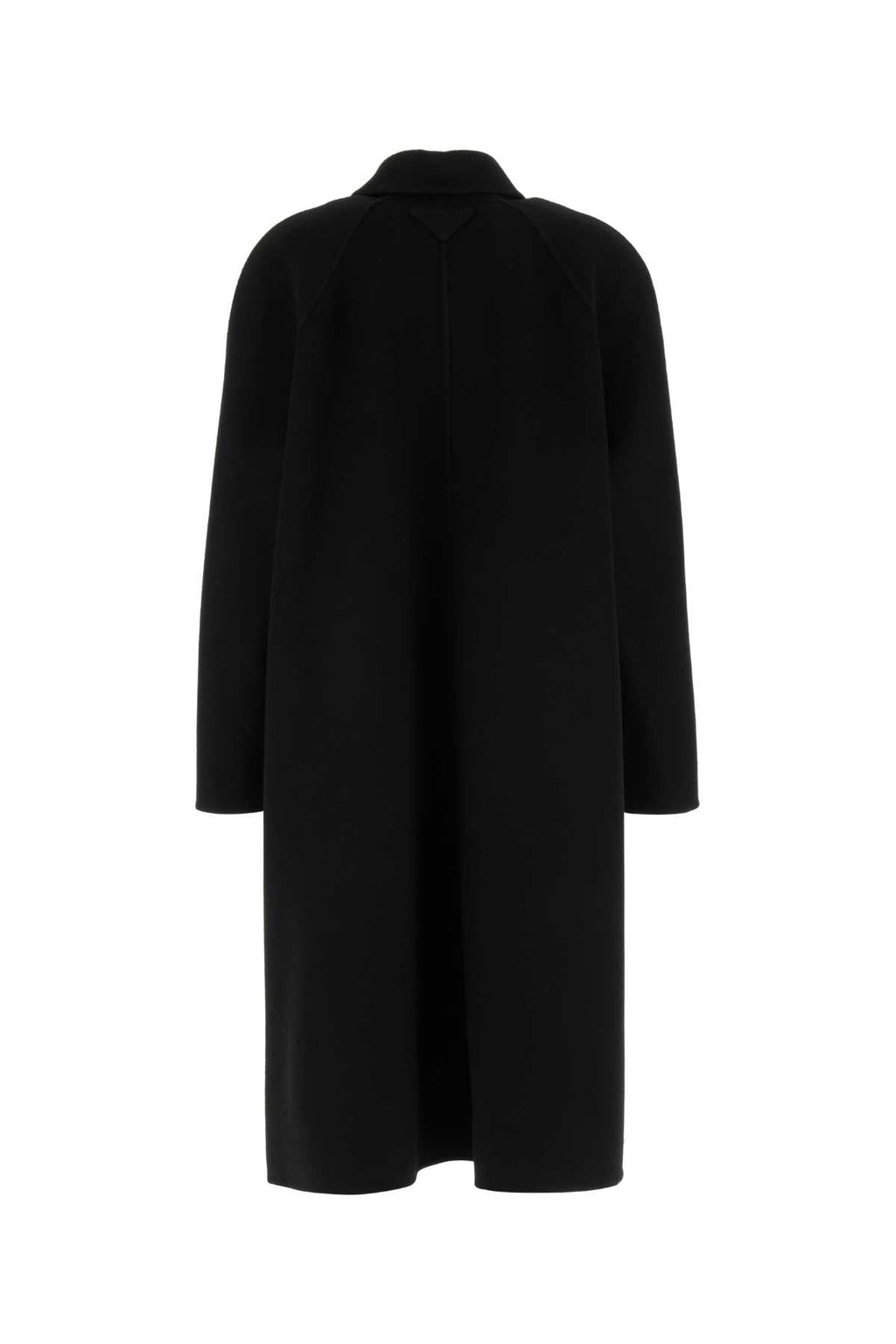Prada Women's Short Wool Coat in Black - view 2