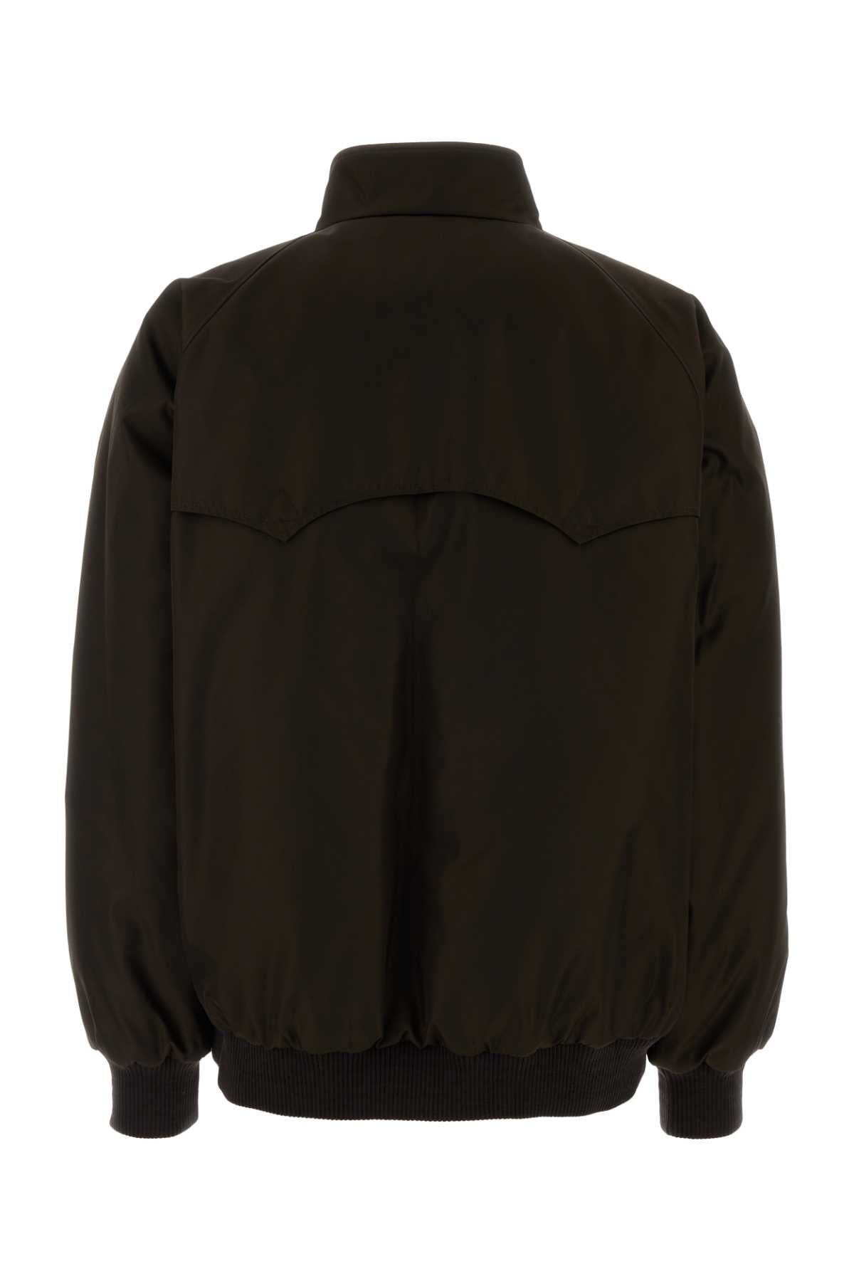 Prada Women's Nylon Jacket in Brown - view 2