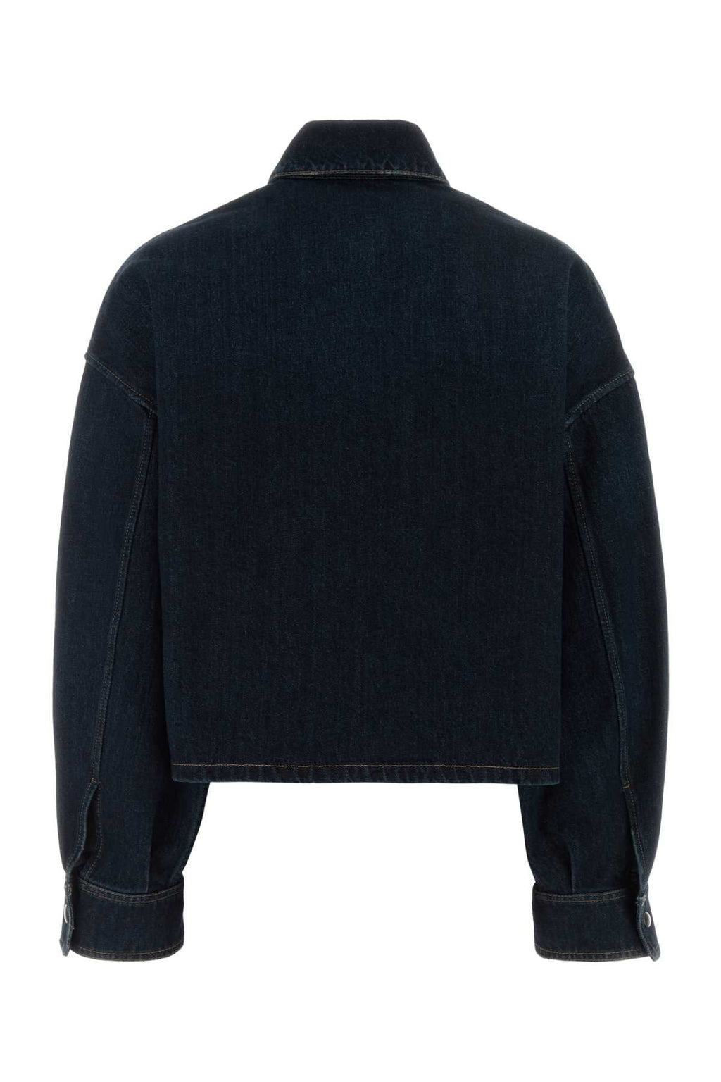 Prada Women's Cotton Shirt in Navy - view 2
