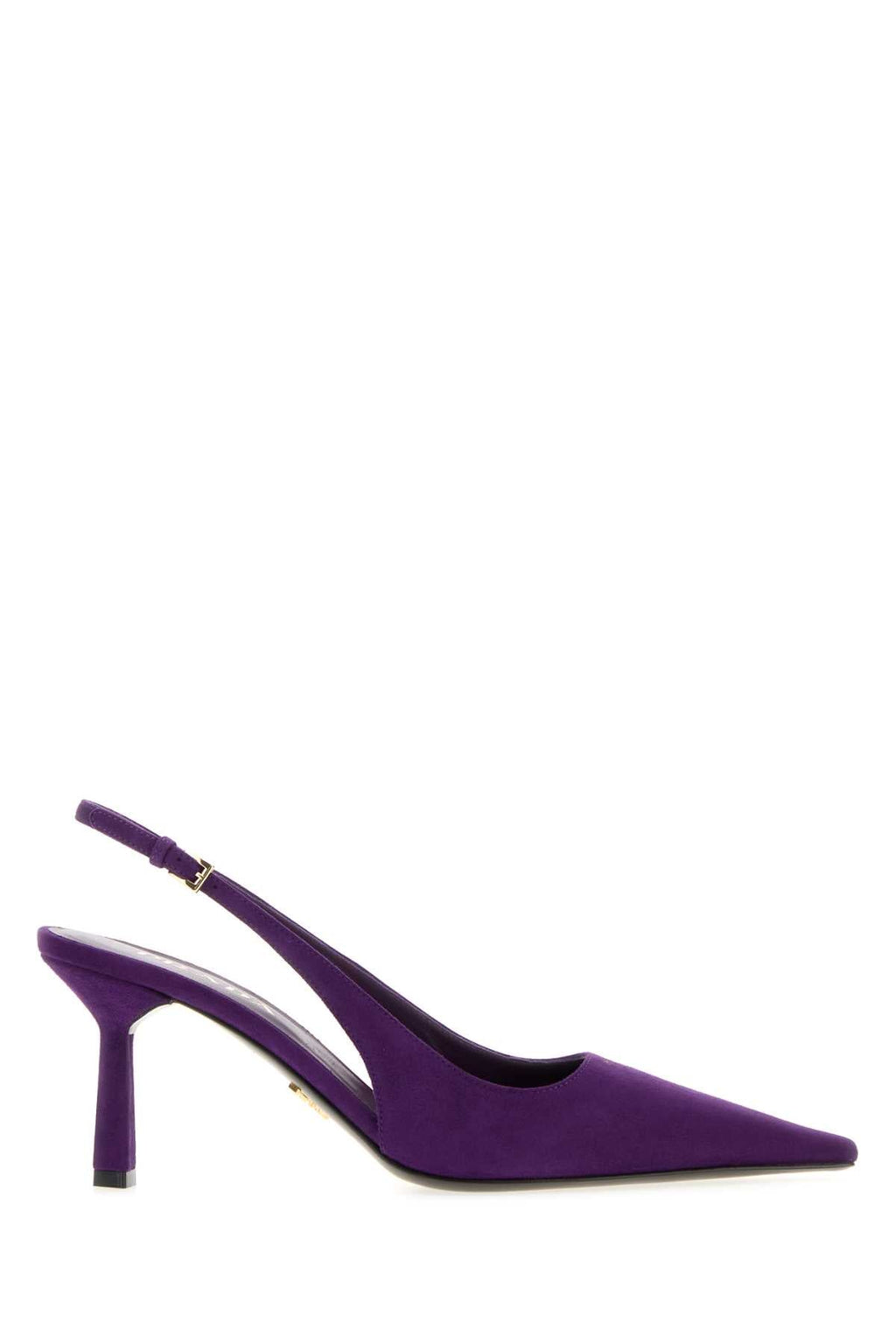 Prada Women's Suede Pumps in Purple - view 1
