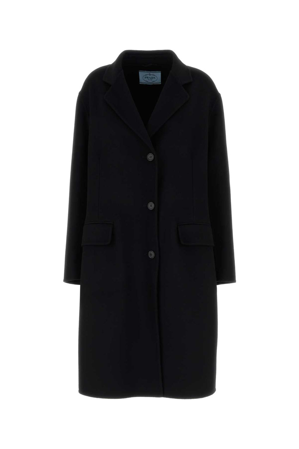 Prada Women's Wool Coat in Black - view 1