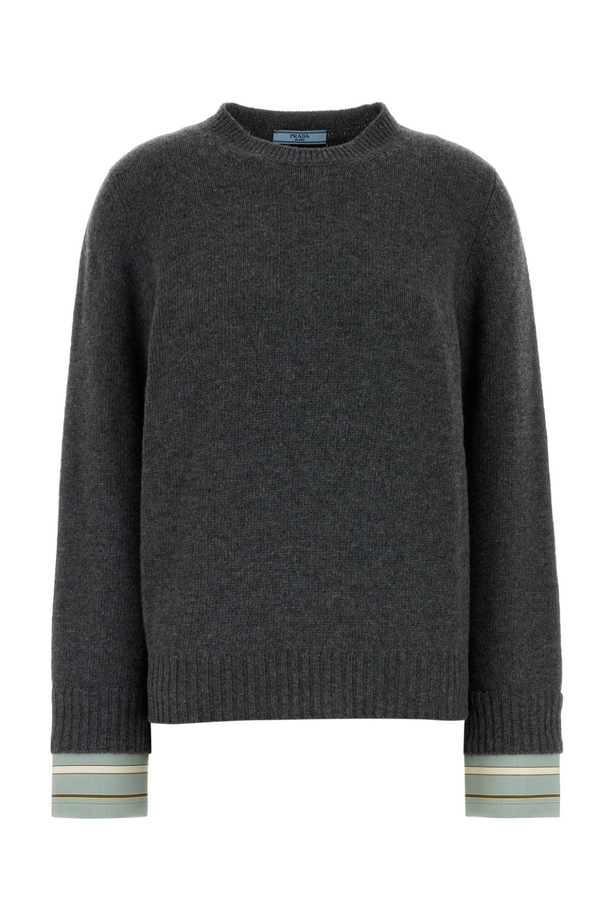 Prada Women's Wool Sweater in Grey - view 1