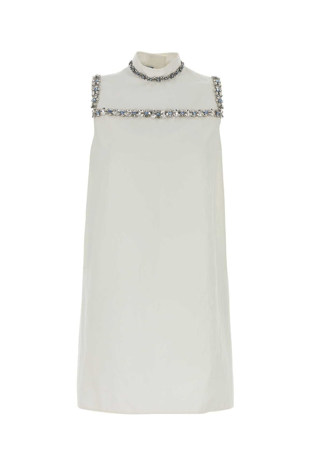 Prada Women's Cotton Dress in White - view 1