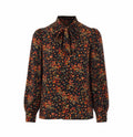 Gucci Women's Printed Gucci Silk Shirt in Multicolor - view 1