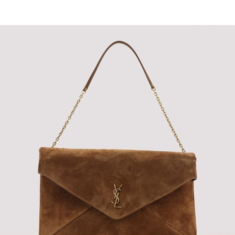 Saint Laurent Women's YSL Cassandre XXL Bag in Camel