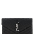 Saint Laurent Women's YSL Envelope Mini Bag in Black