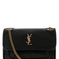 Saint Laurent Women's YSL Niki Mini Shoulder Bag in Black