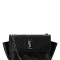 Saint Laurent Women's YSL Niki Tripouch Bag in Black
