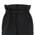 Saint Laurent Women's YSL Shorts in Black