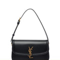 Saint Laurent Women's YSL Solferino Medium Bag in Black