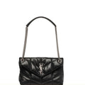 Saint Laurent YSL Loulou Puffer Small Item in Black