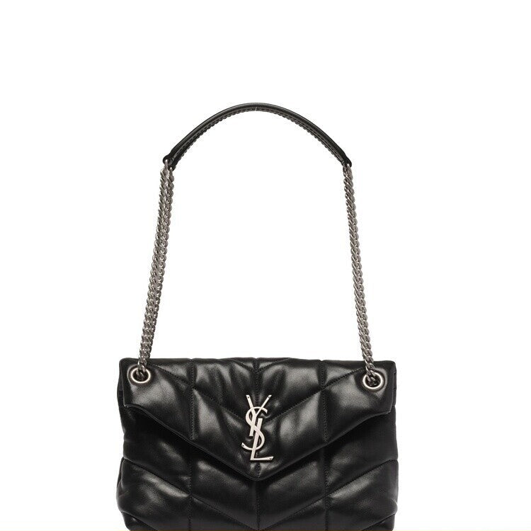 Saint Laurent YSL Loulou Puffer Small Item in Black